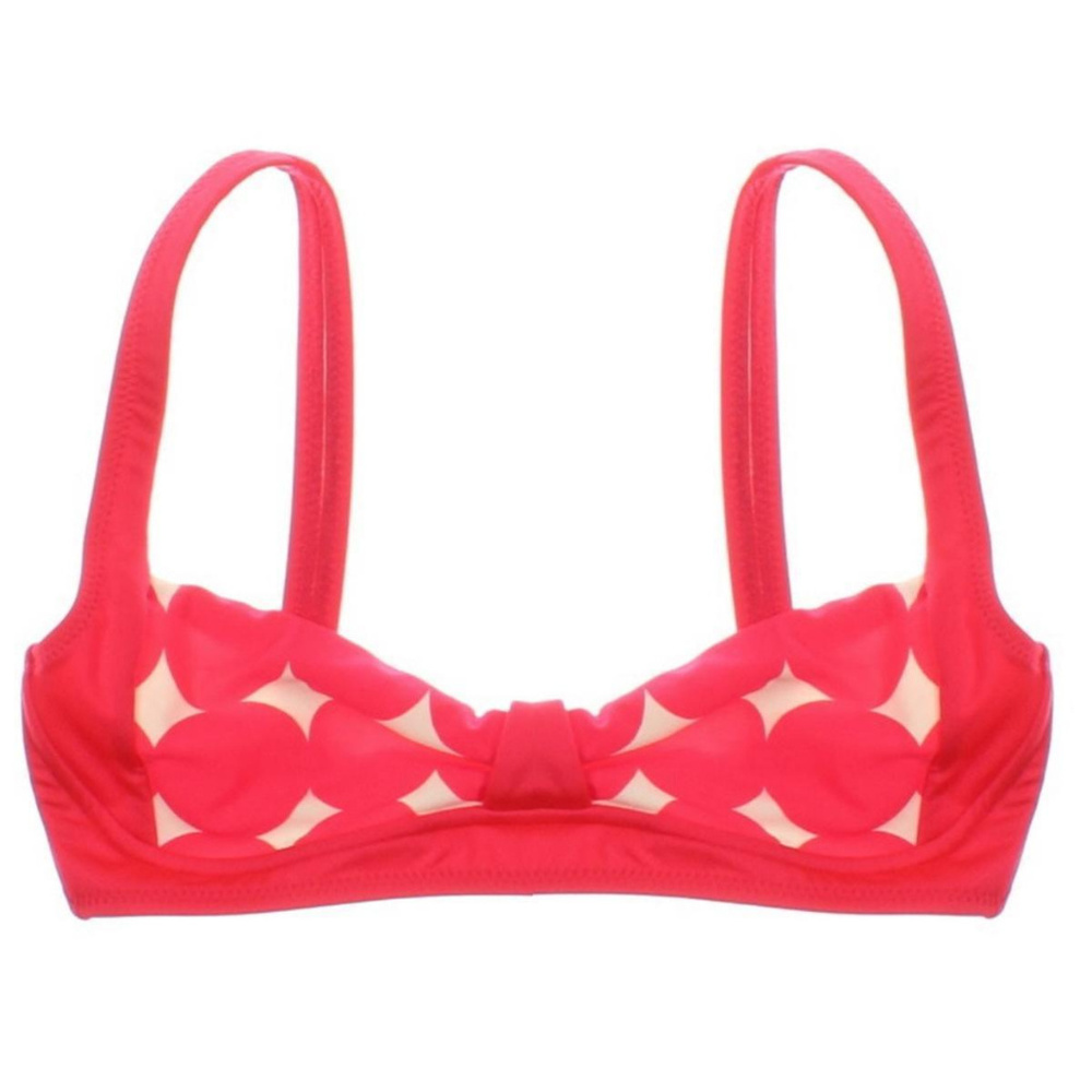 KATE SPADE MARMOUNT GERANIUM BRALETTE BIKINI TOP